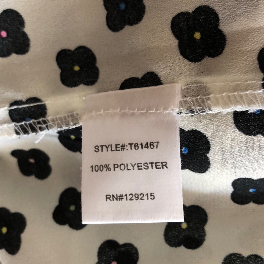 Super Sweet Patterned Blouse - Picture 5 of 7